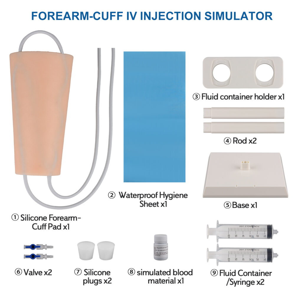 SimCoach Phlebotomy And Venipuncture Practice Kit Wearable IV Practice